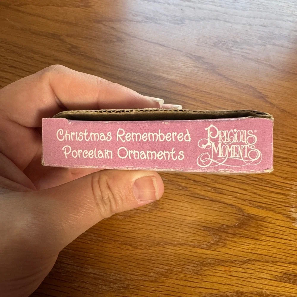 Precious Moments Christmas Remembered Porcelain‎ Ornaments Double Sided Giftco
